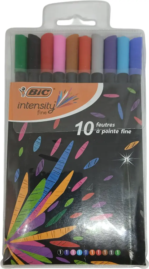Poche de 10 stylo feutre intensity BIC