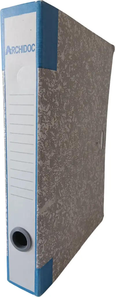 Boite d'archive 5 cm ARCHIDOC OFFICEPLAST-PURPLE