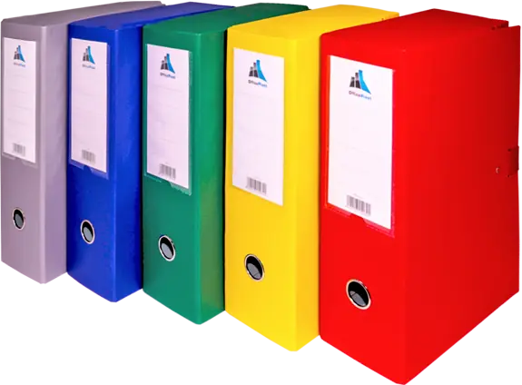 Boite d'archive 10 cm couleurs ESSENTIAL OFFICEPLAST-PURPLE
