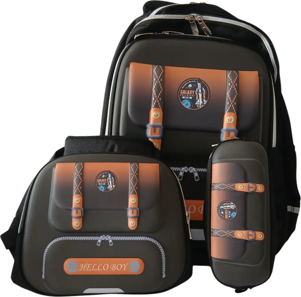 Sac à dos + sacs à goûter + trousse 3ème-5éme TEXTILEJORBANE