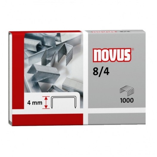 [NOVUS 8/4] Agrafes 8/4 [paquet de 1000] NOVUS