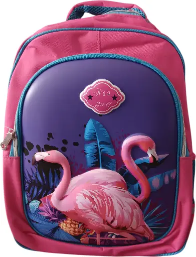 Sac à dos primaire Fille Illustration 3D +