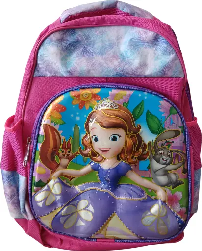 Sac à dos primaire Fille Illustration 3D (2)